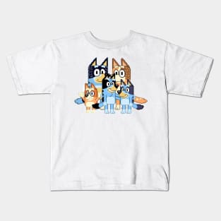 Me and the Heeler Family Kids T-Shirt